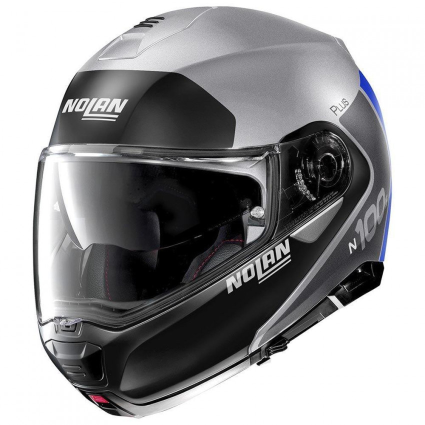 Шолом Nolan N100-5 PLUS Black Grey Blue